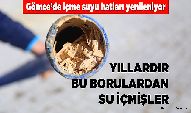 Gömce’de içme suyu sorunu tarihe karışıyor