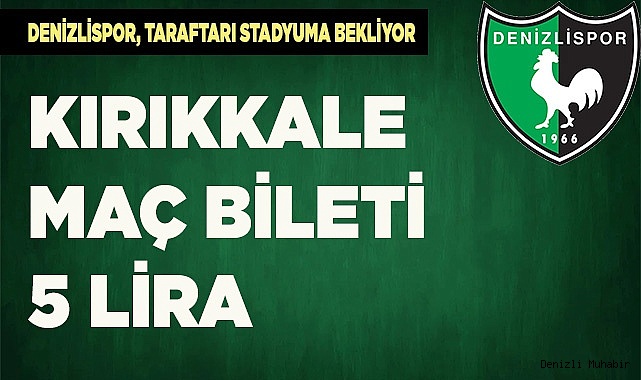 KIRIKKALE MAÇ BİLETİ 5 LİRA