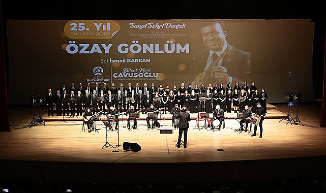 Özay Gönlüm, vefatının 25. yılında Denizli’de anıldı