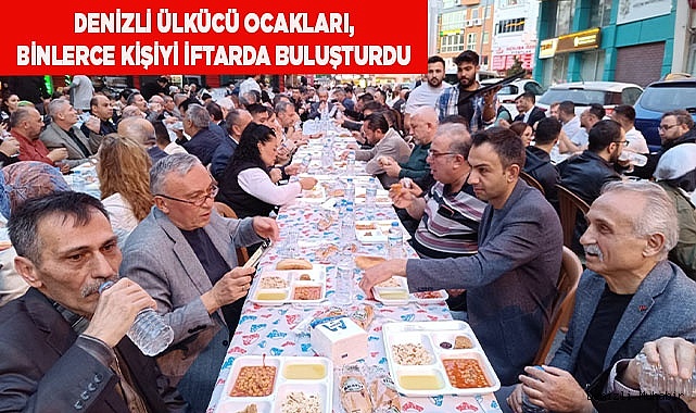 ÜLKÜ OCAKLARI’NDAN İFTAR YEMEĞİ
