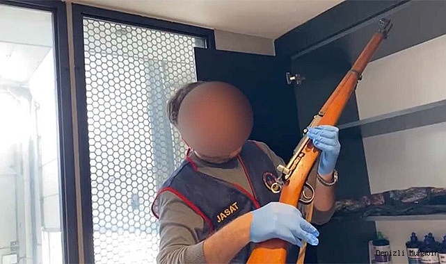 Zehir tacirinin adresinden mavzer çıktı
