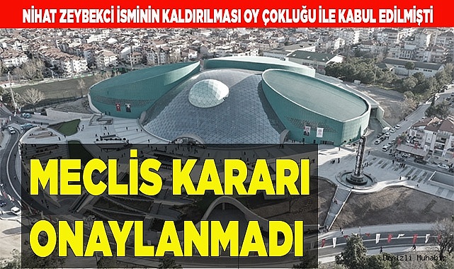 KÜLTÜR MERKEZİ'NDE TABELALAR DEĞİŞMEDİ