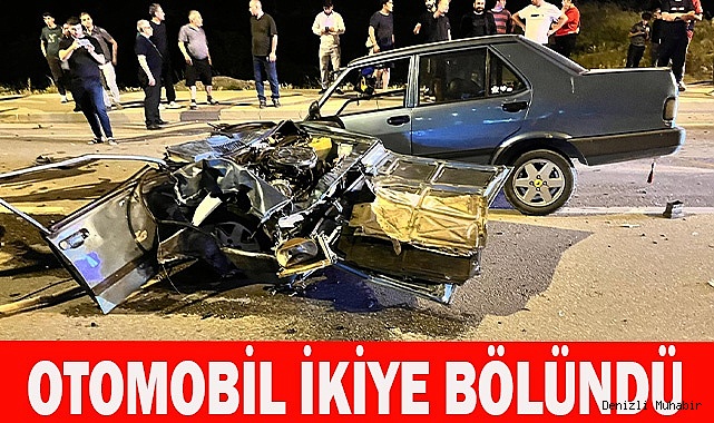 OTOMOBİL İKİYE BÖLÜNDÜ