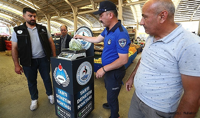 PAMUKKALE BELEDİYESİ’NDEN GÜVENLİ TARTI UYGULAMASI