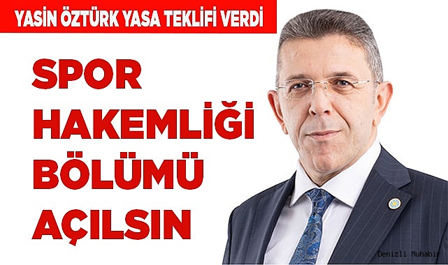 SPOR HAKEMLİĞİ BÖLÜMÜ AÇILSIN