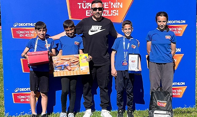 Türkiye'nin En Hızlısı Yarışlarında Muharrem Emir Süyün Kürsüye Çıktı