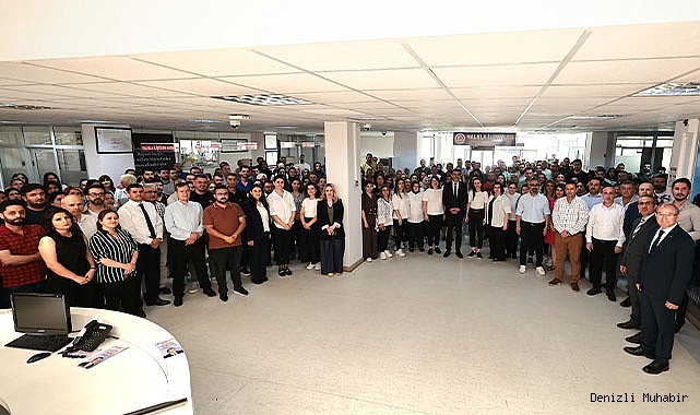 Denizli Büyükşehir'de bayramlaşma
