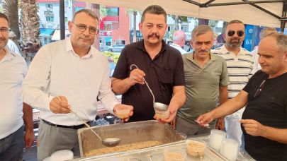 6 BİN 500 KİŞİLİK AŞURE DAĞITTILAR