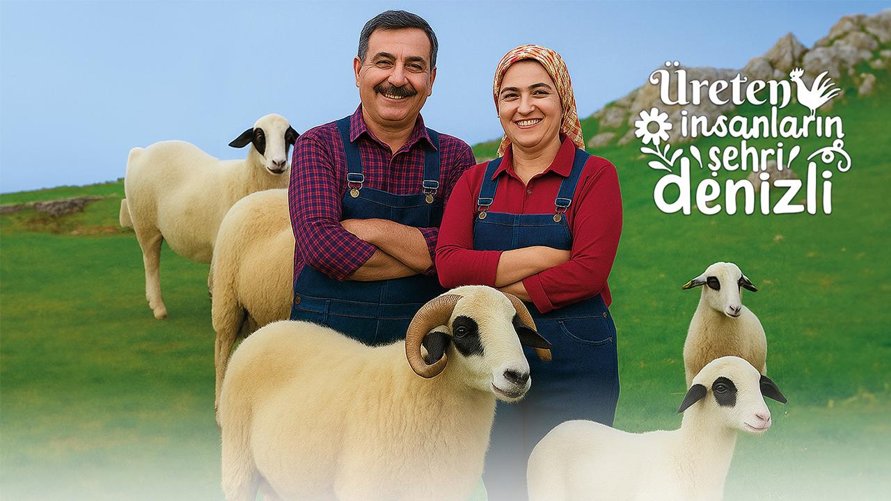 Denizli Büyükşehir’den koyun-koç desteği