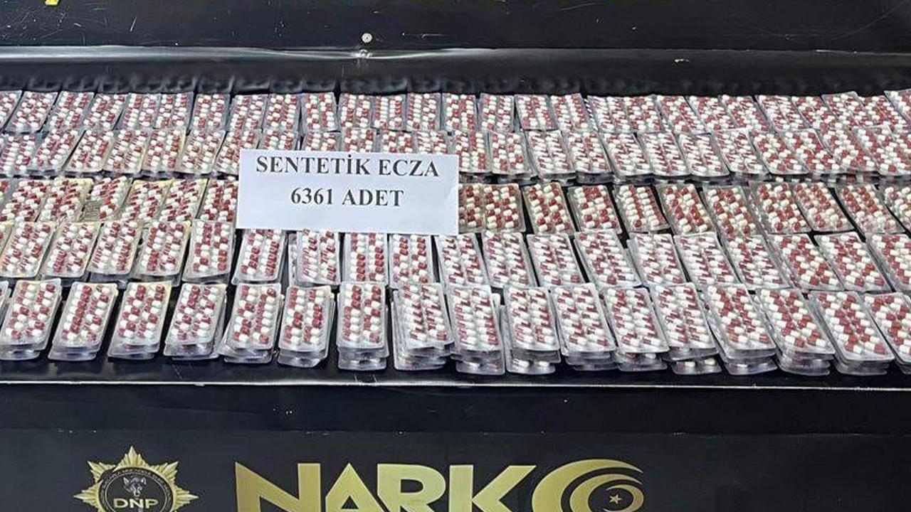 DENİZLİ'DE UYUŞTURUCU HAP İLE YAKALANDILAR