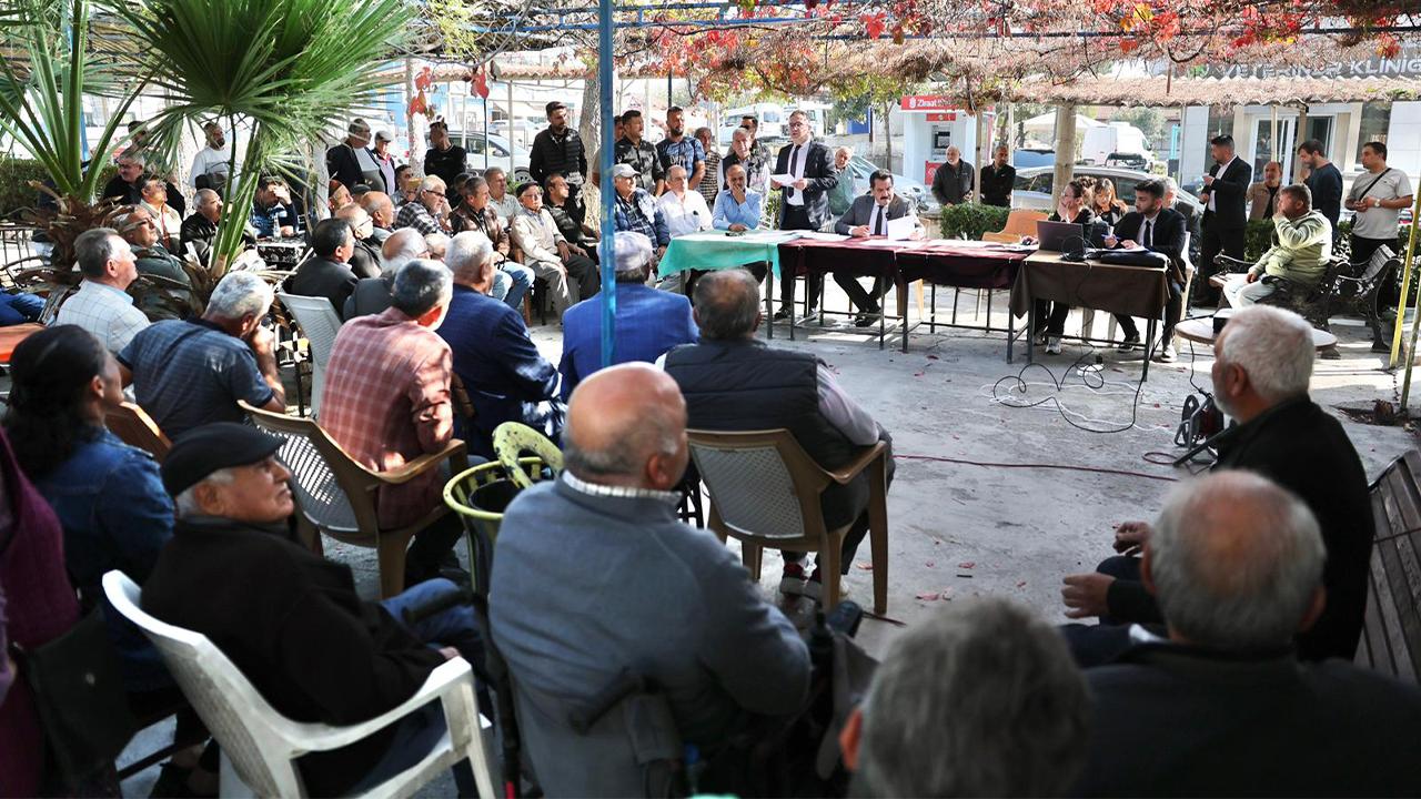 ERTEMUR'DAN KARAHAYIT'TA ESNAF ZİYARETİ VE HALK BULUŞMASI