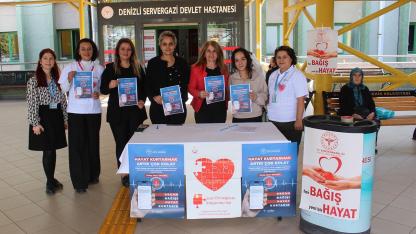 Sağlık Müdürlüğü'nce organ bağışında farkındalık oluşturuldu
