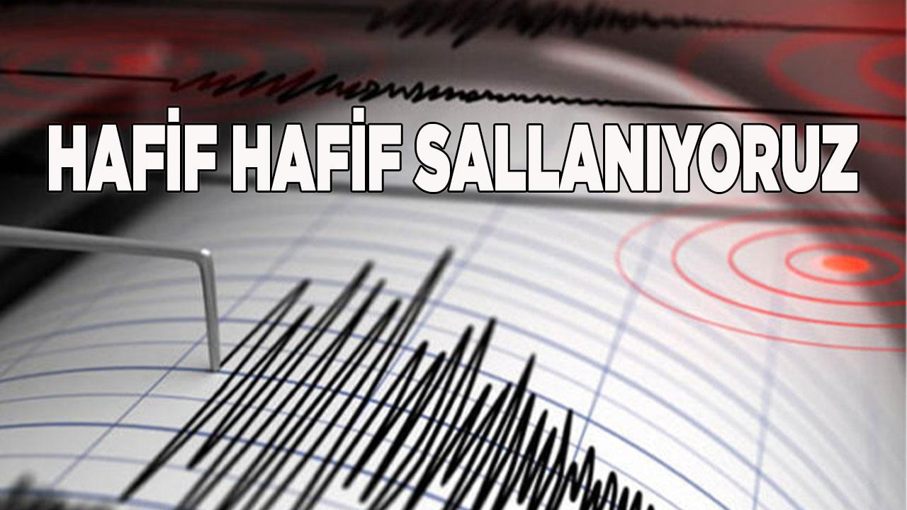Denizli'de depremlerin şiddeti küçük, korkusu büyük