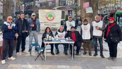 TÜM EMEKLİLERİN SENDİKASI 2 OCAK’TA, ALANLARDA OLACAK
