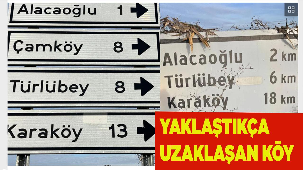 Yaklaştıkça uzaklaşan köy