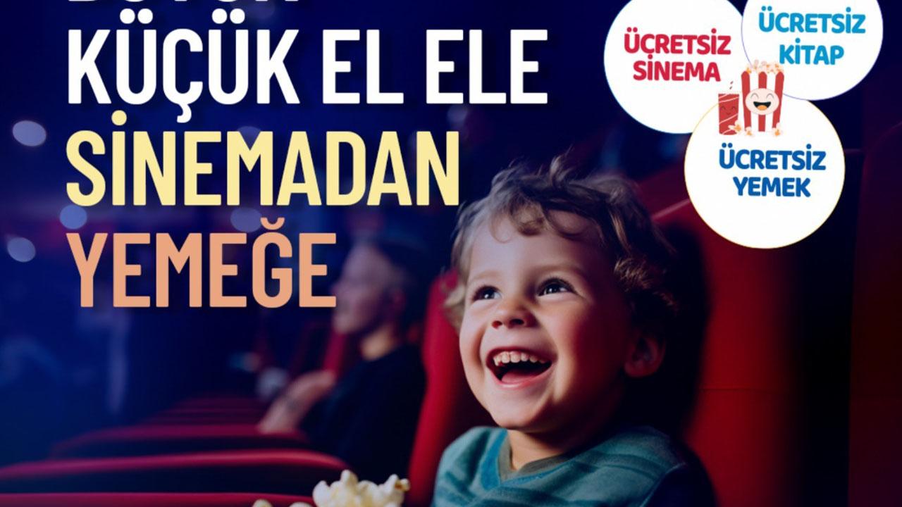 “Büyük Küçük El Ele Sinemadan Yemeğe” projesi başvuruları başladı