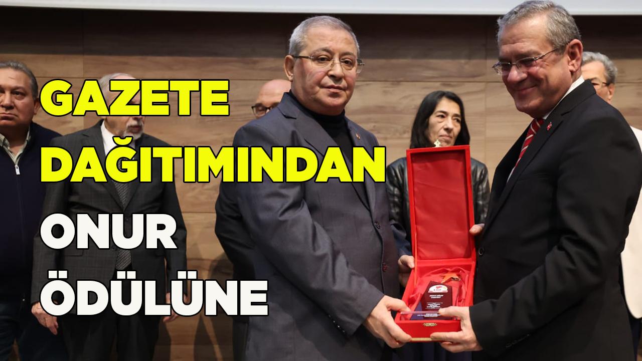 Gazeteci Mesut Güler'e onur Ödülü