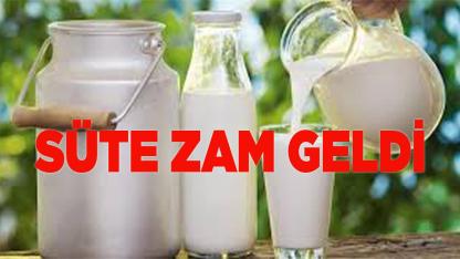 ÇİĞ SÜT'E ZAM GELDİ