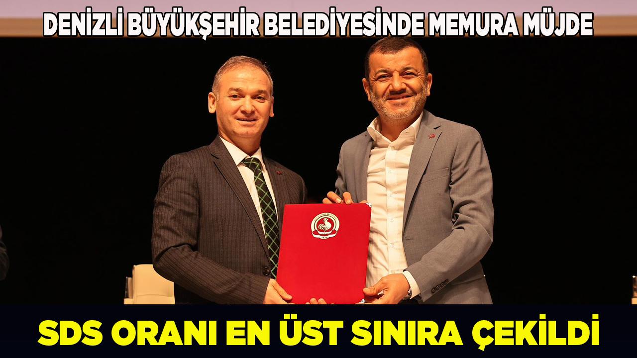 Denizli Büyükşehir Belediyesinde Memura Müjde