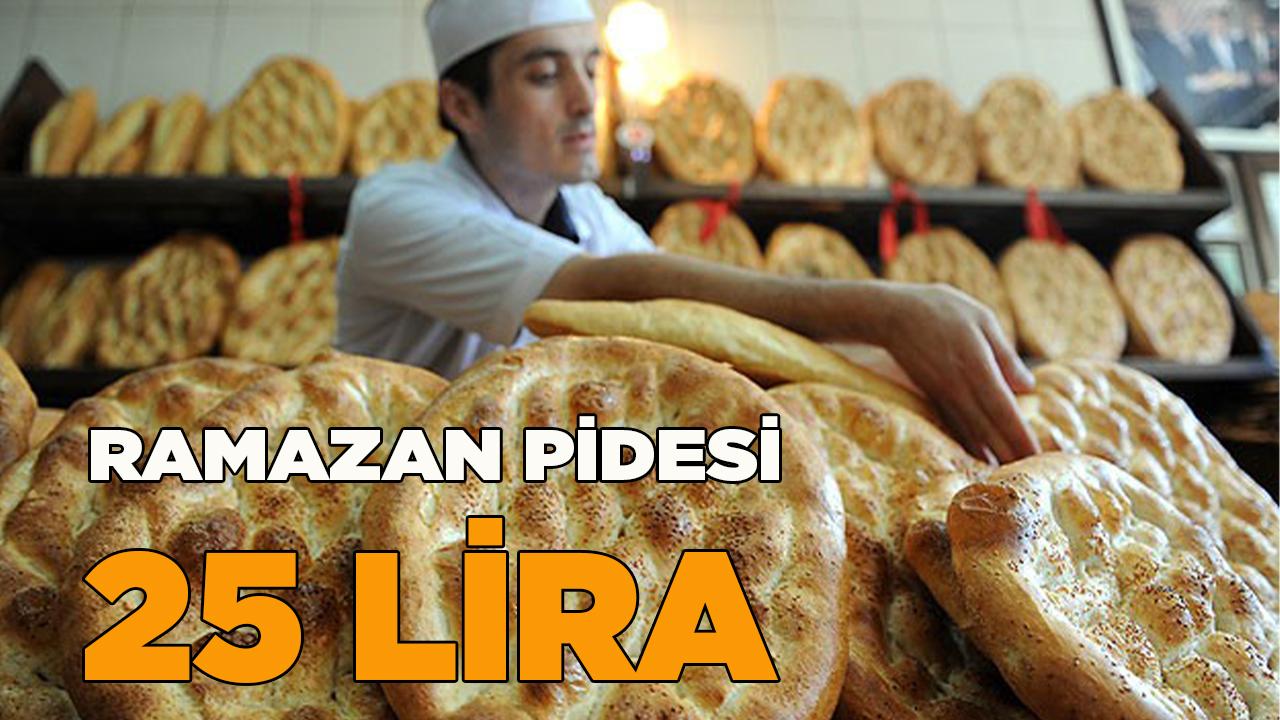 DENİZLİ'DE RAMAZAN PİDESİ 25 LİRA