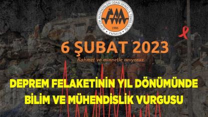 Deprem Felaketi Yıl Dönümünde Bilim ve Mühendislik Vurgusu