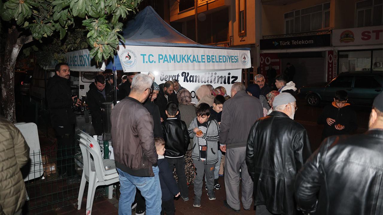Pamukkale Belediyesi’nden Kandil Gecesi Anlamlı İkram