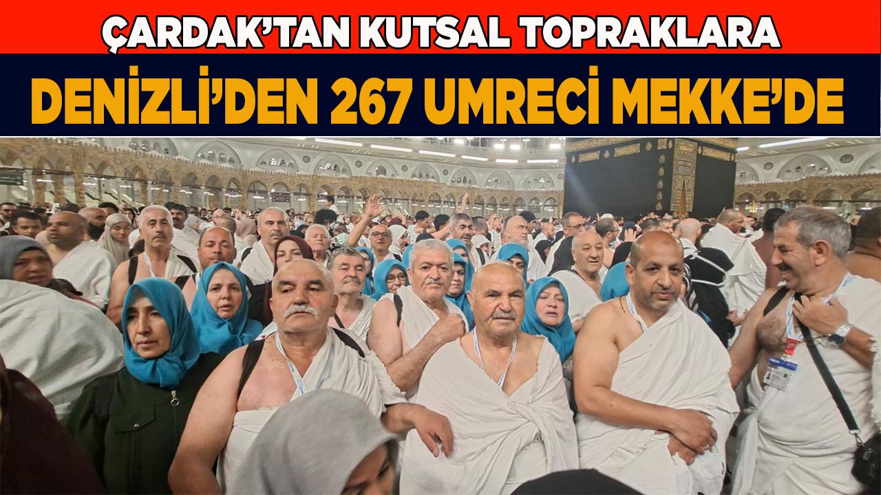 Çardak’tan Mekke’ye Dualarla Uğurlandılar