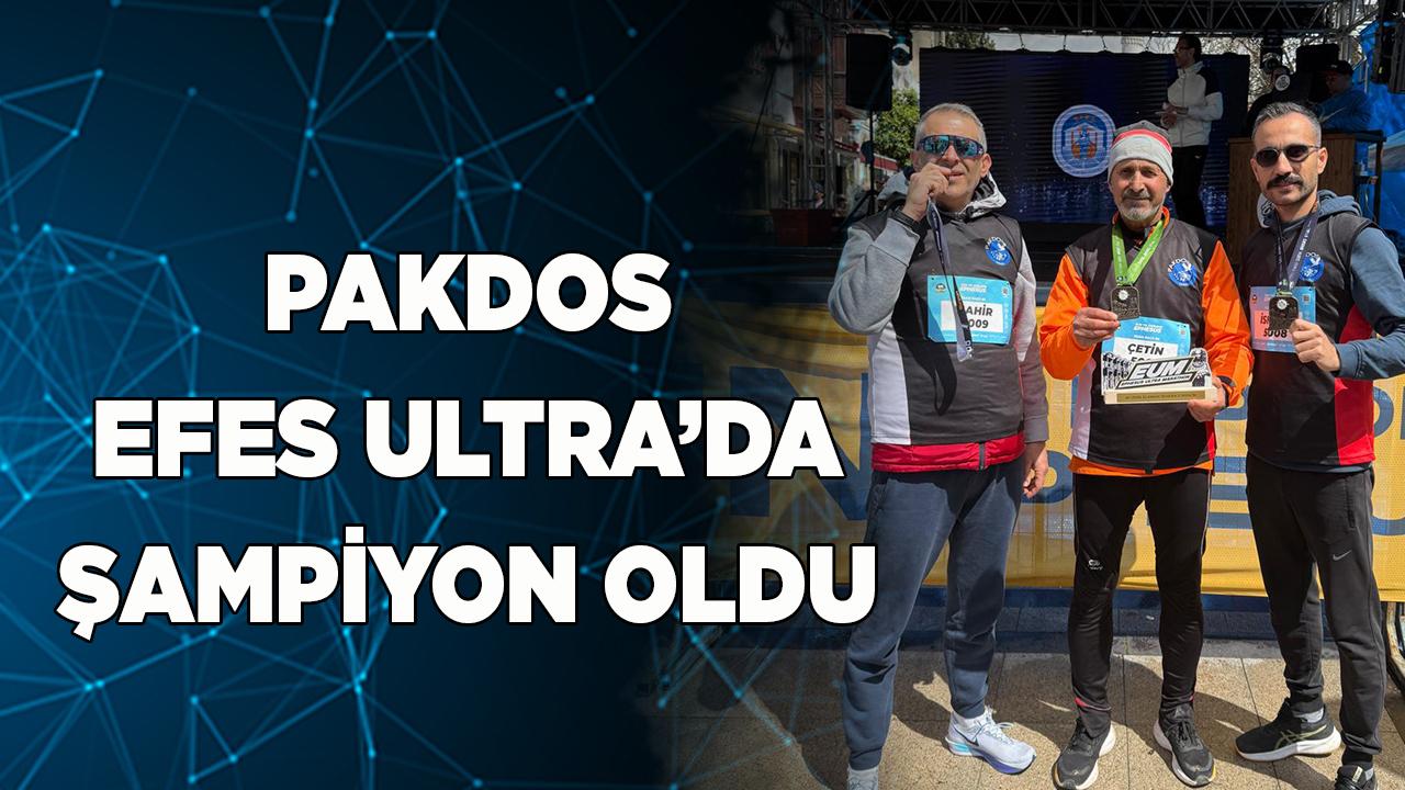 PAKDOS Efes Ultra’da şampiyon oldu