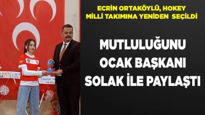 ECRİN ORTAKÖYLÜ, HOKEY MİLLİ TAKIMINA YENİDEN  SEÇİLDİ