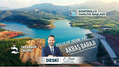 Akbaş Barajı Doldu Taşkın Önlemleri Başladı