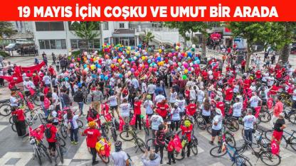 Büyükşehir’in “Umuda Pedal Çevir” Bisiklet Şenliği başladı