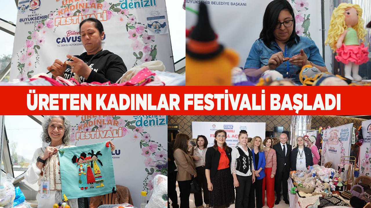 Büyükşehirle Üreten Kadınlar Festivali coşkuyla başladı
