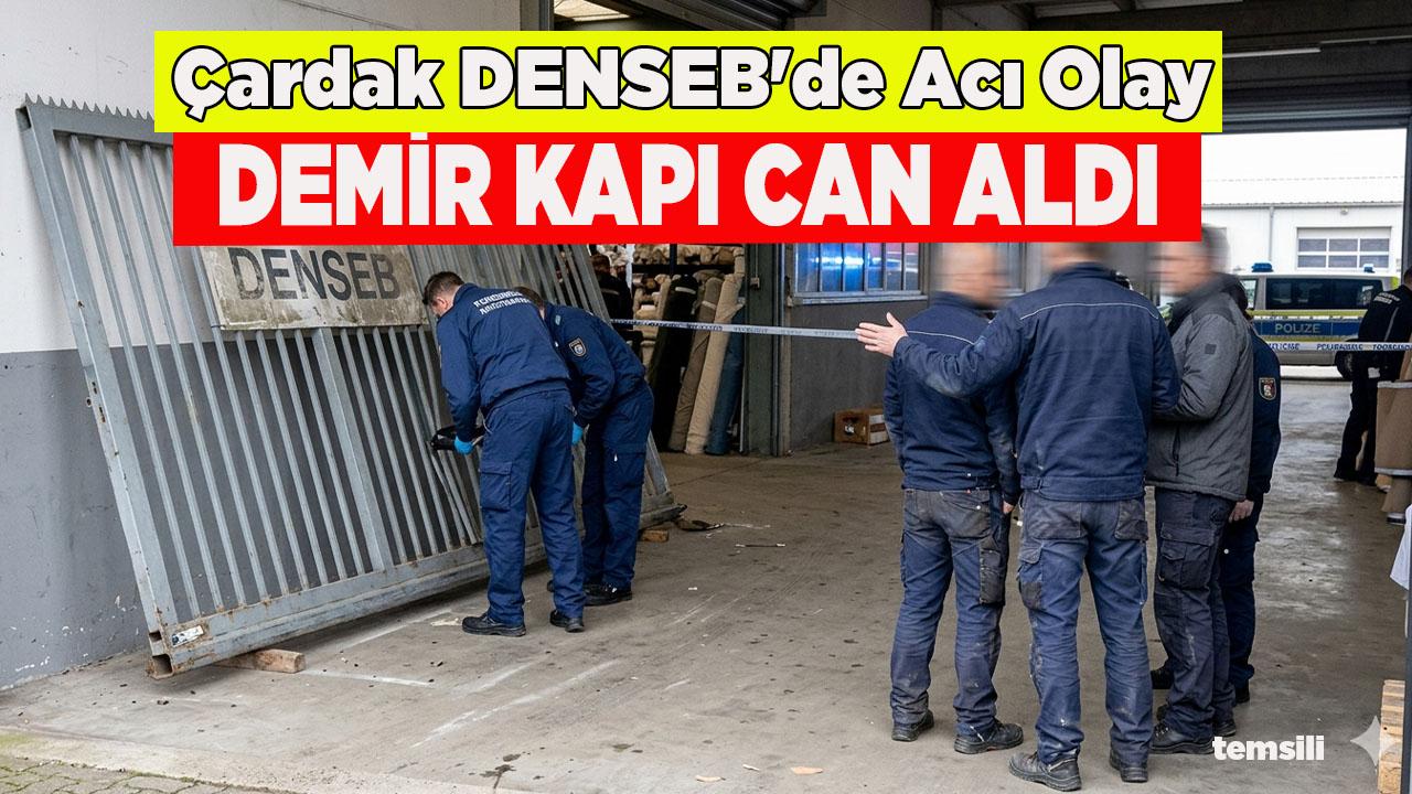Çardak DENSEB'de Acı Olay Demir Kapı Can Aldı