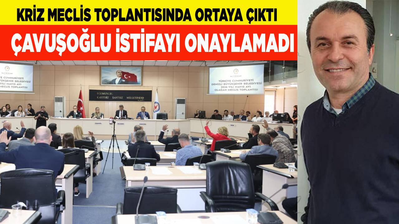 Çavuşoğlu İstifayı Onaylamadı