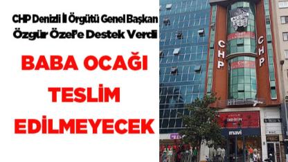CHP Denizli İl Örgütü Genel Başkan Özgür Özel’e Destek Verdi