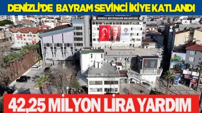 Denizli’de Sosyal Yardımlarla Bayram Sevinci İkiye Katlandı