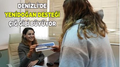 Denizli’de Yenidoğan Desteği Çığ Gibi Büyüyor