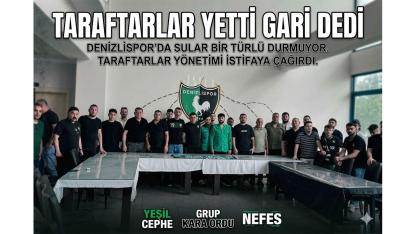 Denizlispor Taraftarlarından Yönetime İstifa Çağrısı