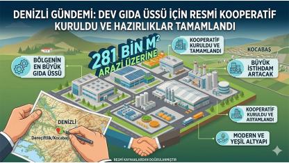 Denizli'ye Dev Yatırım: Gıda Karma Sanayi Sitesi Kuruluyor