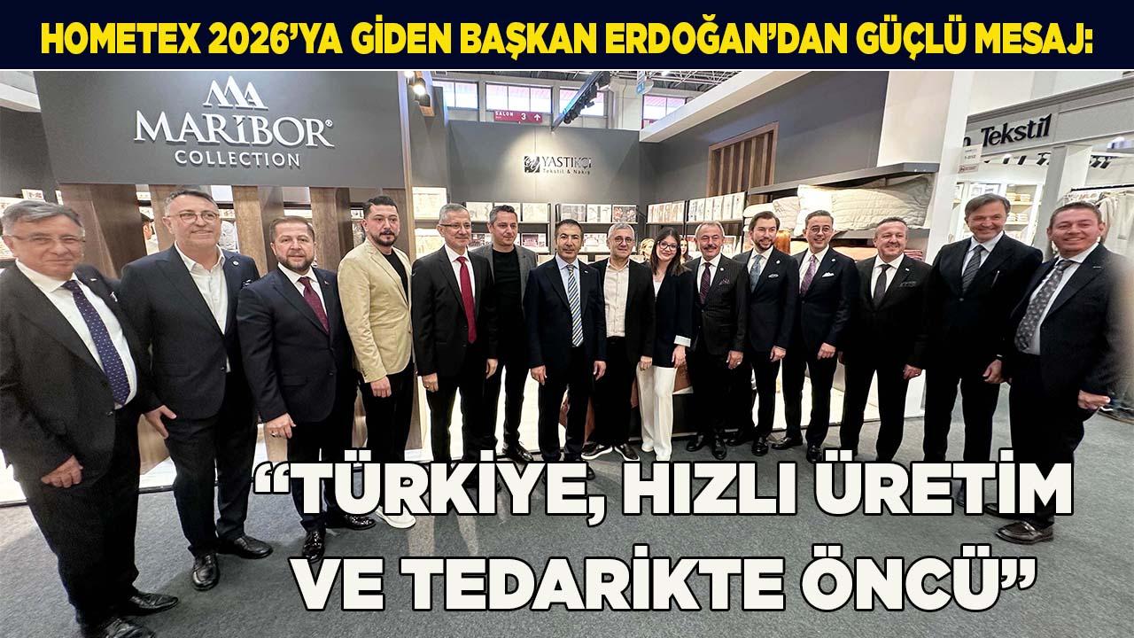 ERDOĞAN: “TÜRKİYE, HIZLI ÜRETİM VE TEDARİKTE ÖNCÜ”