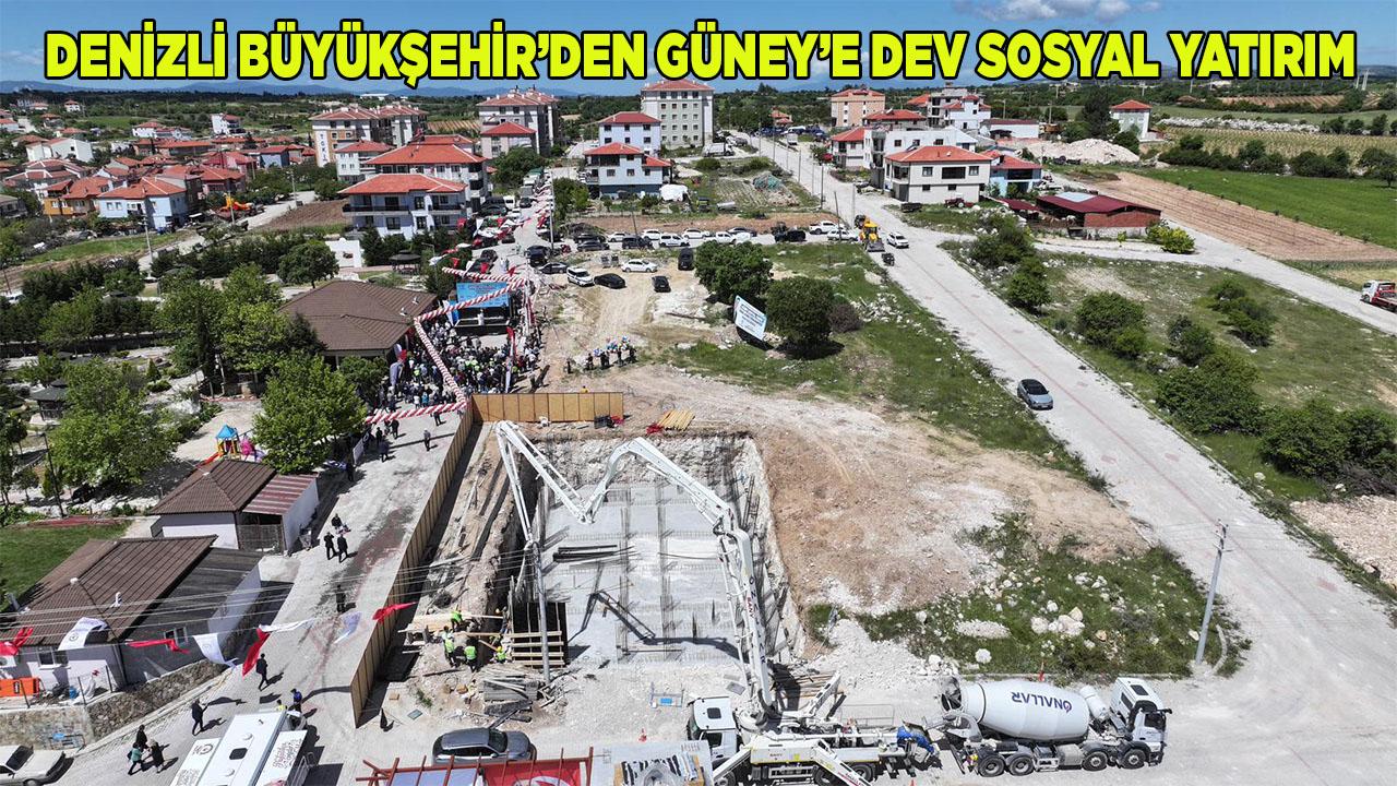 Güney’de yeni yaşam merkezinin temeli atıldı