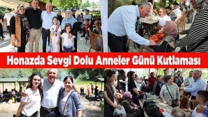 Honazda Sevgi Dolu Anneler Günü Kutlaması