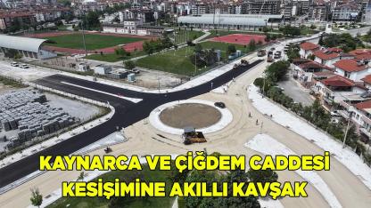 Kaynarca ve Çiğdem Caddesine akıllı kavşak düzenlemesi