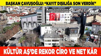 Kültür AŞ’de rekor ciro ve net kâr
