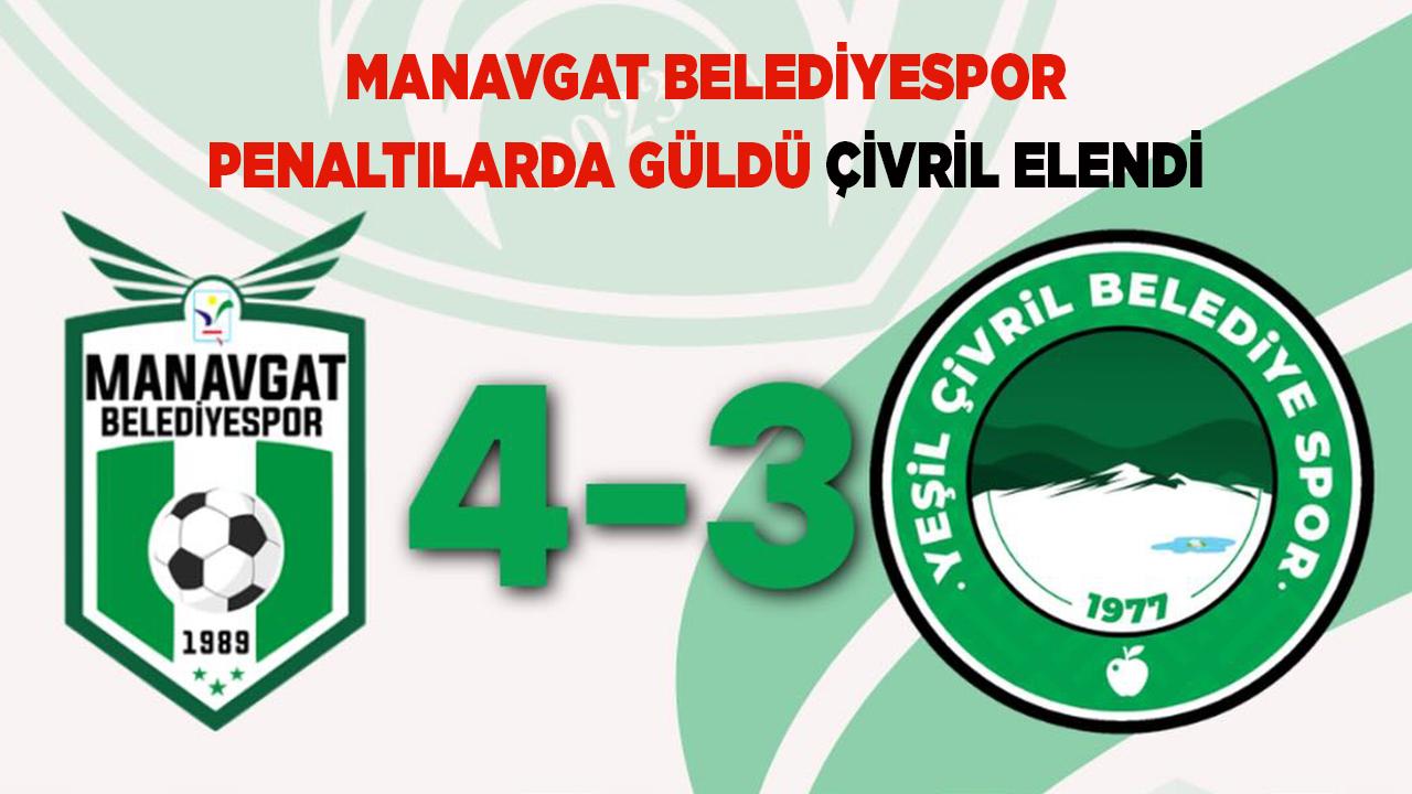 Manavgat Belediyespor Penaltılarda Güldü Çivril Elendi