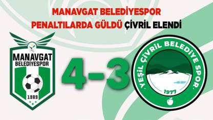 Manavgat Belediyespor Penaltılarda Güldü Çivril Elendi