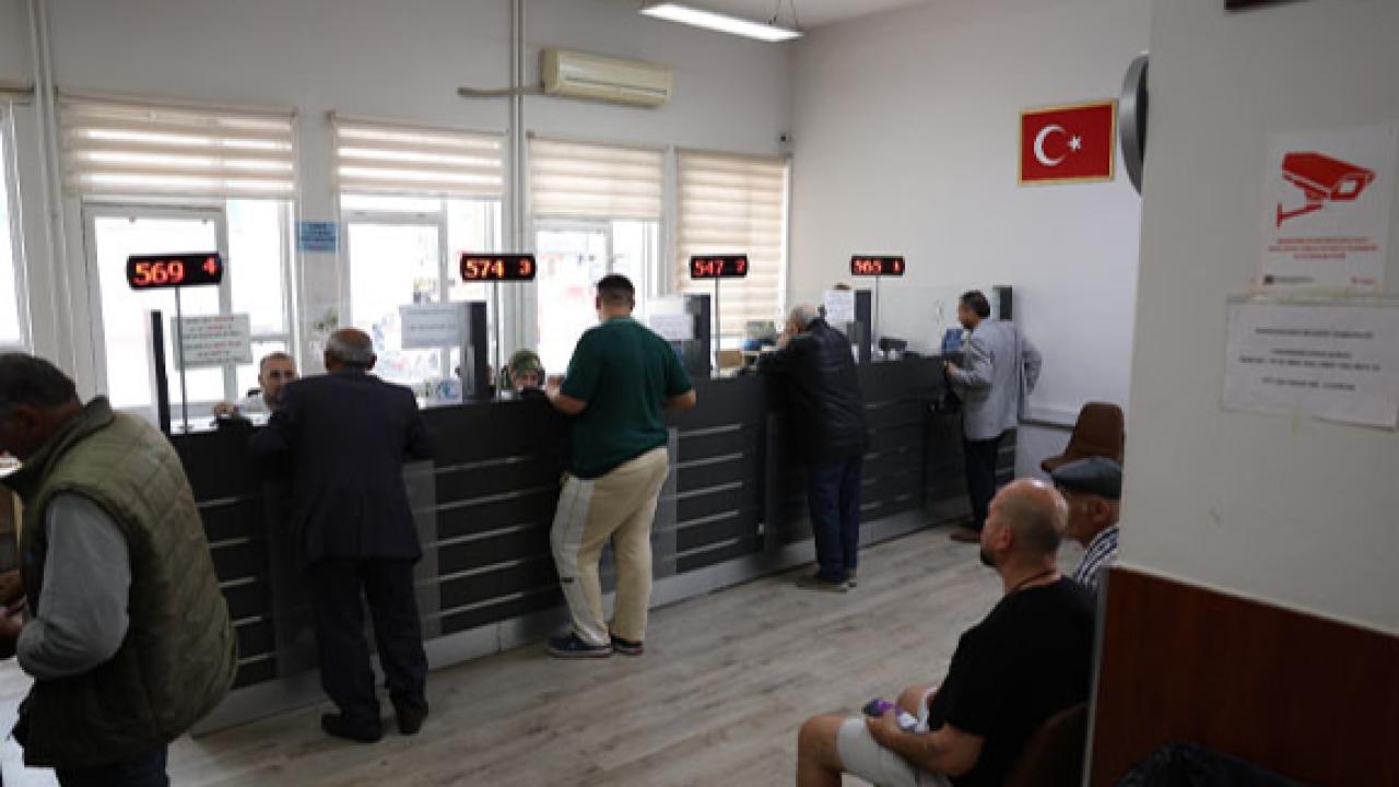Merkezefendi de Vezneler Hafta Sonu da Açık Kalacak
