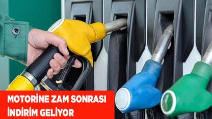 Motorine Zam Sonrası İndirim Geliyor