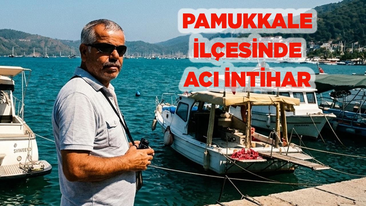 Pamukkale ilçesinde Acı intihar