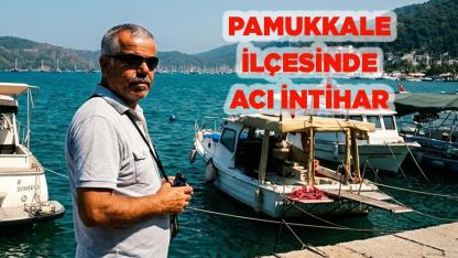 Pamukkale ilçesinde Acı intihar
